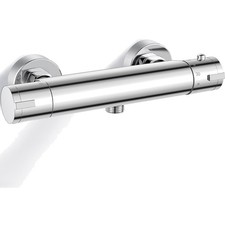 Duscharmatur Thermostat Dusche Messing Chrom Badewanne thermostatisch