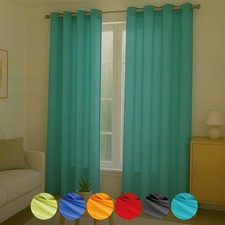 Ösenvorhang 2 Stk Gardine