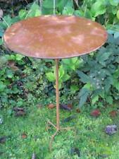 Edelrost Bistrotisch 60 cm Stecktisch Metalltisch Gartenmöbel Beistelltisch