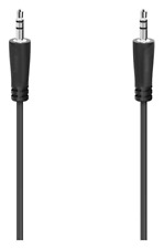 Hama Audio-Kabel, 3,5-mm-Klinken-St. - 3,5-mm-Klinken-St., Stereo,3m, 00205115