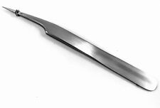 Uhrmacher Pinzette Nr. 7, 12 cm Splitter Labor Mikroskopie spitz Edelstahl