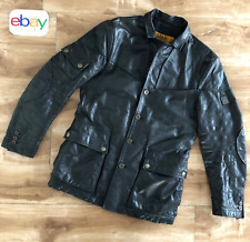 Belstaff REYNOLDS leather jacket, Lederjacke, BlackPrince label, black, size L