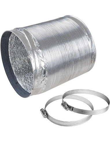 Aluminium lüftungsschlauch - aluminium,
