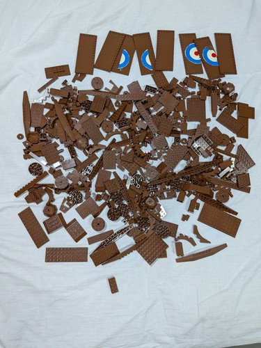 Lego alt braun - braun, old