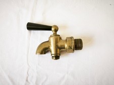 alter Messinghahn Ablaufhahn