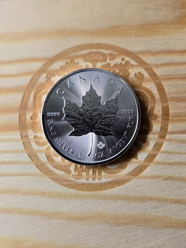 Unze silber maple leaf 2023 - unze,