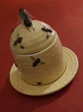 Antike  Honigdose aus Keramik