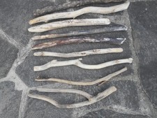 10x Skulptur Schwemmholz Treibholz Figur Tier Schlange Deko ca. 44-61 cm