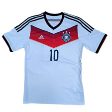 adidas DFB Deutschland Trikot - Podolski 10 – Größe L – WM 2014 Name beschädigt!