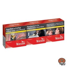 Winston Red/ Rot Zigaretten 6XL Stange 3x 60 Stück