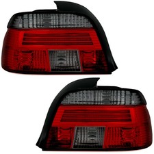 Rückleuchten Set in Rot Schwarz für 5er BMW E39 Limo 95-00 Heckleuchten Klarglas