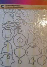 Jittenmeier, Stanzschablonen Set Wichtel zum Zusammensetzen, OVP
