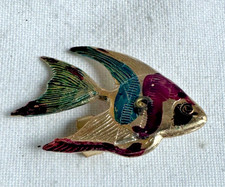 kleiner Fisch - Brosche - Modeschmuck - vintage