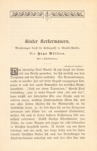 Berlin moabit gefängnis - berlin,