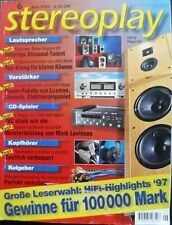 STEREOPLAY 6/97,ROGERS LS 3/ 5a,INFINITY KAPPA 90,ELECTROCOMPANIET ECI 1,AUDIO