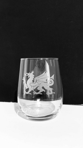 Walisischer drache gravierte - drache,