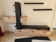 anbauwand wohnwand gebraucht (HBT: 200cm x 292cm x 48cm)