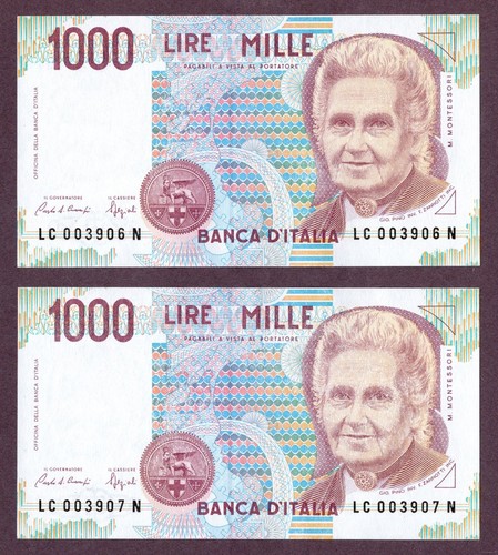 Italien 1000 lire - x,