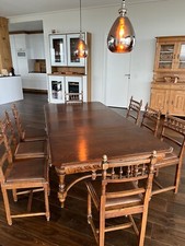 Original antik: Ausziehtisch