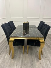 schwarz und gold Marmor