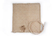 Thonetstuhl-Reparaturset mit Wiener Geflecht 45x50cm, Splintpeddig u. Holzkeilen