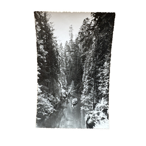 Postkarte hinterhermsdorf - postkarte,
