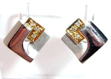 Ohrringe 585 Gold Diamanten