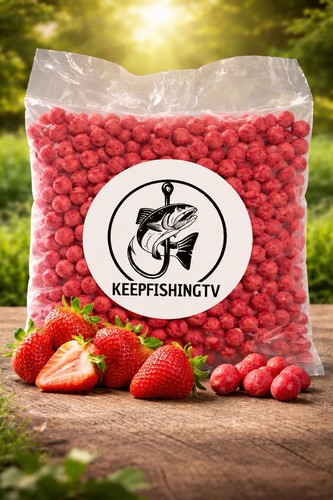 Premium strawberry 5kg boilies - 5kg,