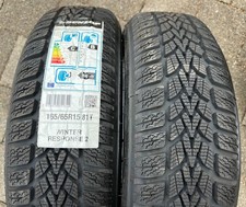 2 x 165/65R15 81T Winterreifen Dunlop Winterreponse 2 2019 Freihaus