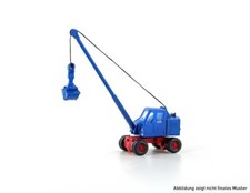 Minis LC4702 Fuchs F 301 Bagger m. Schaufel blau/rot 1:160 Spur N