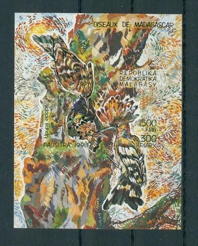 Madagaskar 1991 vögel birds - madagaskar,