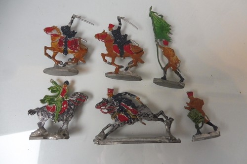 Sehr alte zinn figuren - 6,