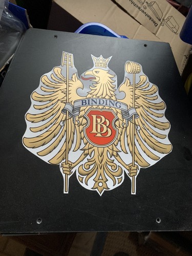Bier reklame schild - bier,