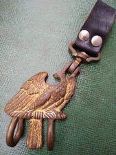 Trommelhaken Preussen Kaiserzeit WK Militär Messing Marsch Musik Corps