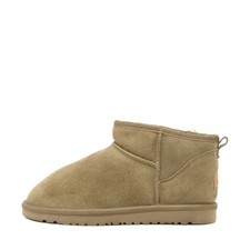 UGG Damen Mini Bailey Button II Stiefel Braun Knöchelhoch Komfort EU 41