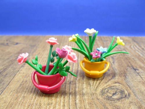Eimer mit blumenstiele - mit,