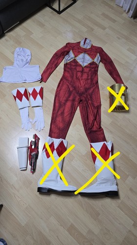 Power rangers komplett - rangers, komplett-kostüm