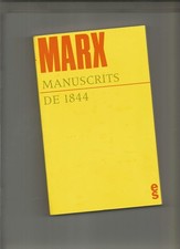 Handschriften von 1844 Karl Marx Émile Bottigelli 1972 Marxismus Arbeiterbewegung