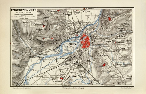 Metz umgebung historische - metz,