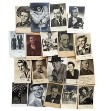 19 Postkarten AK Schauspieler