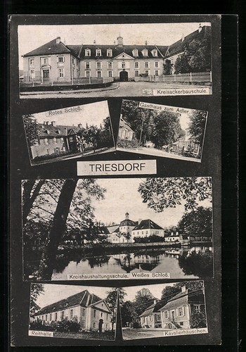 Ansichtskarte triesdorf - ansichtskarte,