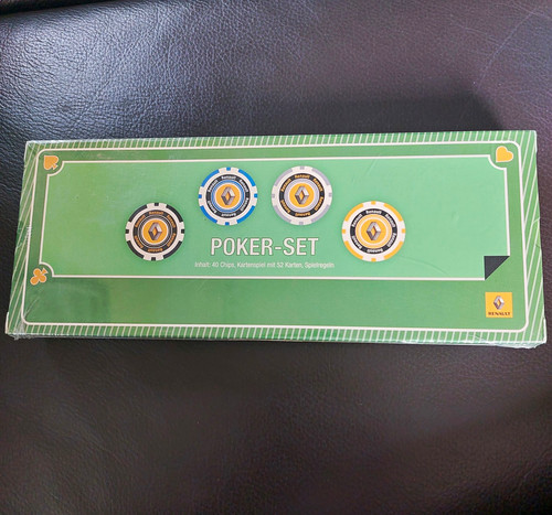 Renault poker set - poker-set, texas