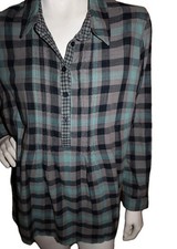 Schöne Flanell Tunika Bluse  - Nie Getragen 