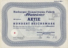 Harburger Gummiwaren-Fabrik Phoenix AG, 1934 (100 RM)