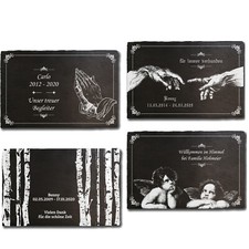 Schiefertafel Grabstein