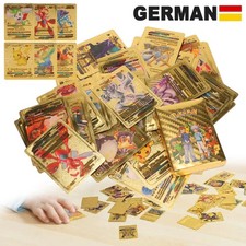 55x Pokémon Gold Karten Deutsch – VMAX GX EX Sammelkarten – Sammlung Geschenk