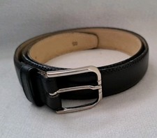 Gürtel Herren Leder schwarz