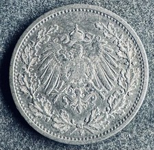 1/2 Mark 1905 F Deutsches
