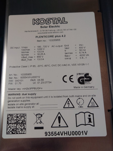 Kostal plenticore plus pv - kostal,