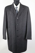 Bugatti schwarz-grauer Mantel